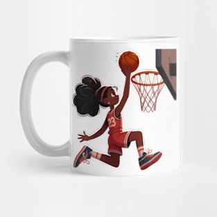 Female basketball player Mug